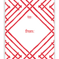 Island House Red Gift Tags