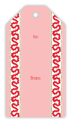 Harbor Trail Pink/Red Gift Tags, Pack of 10