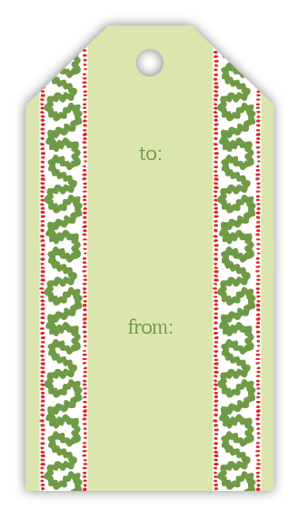 Harbor Trail Meadow Green Christmas Gift Tags, Pack of 10