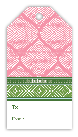 Fez Pink Gift Tags