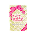 Madcap Cottage branded gift bag featuring a pink ribbon bow design and green patterned background with logo text, displayed on a white background.
