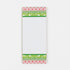 Chinoiserie Luxe Skinny Notepads with Island House Green/pink design