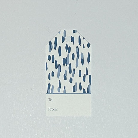 Club House Gift Tags, Pack of 10 - Blue