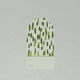 Club House Gift Tags, Pack of 10 - Green