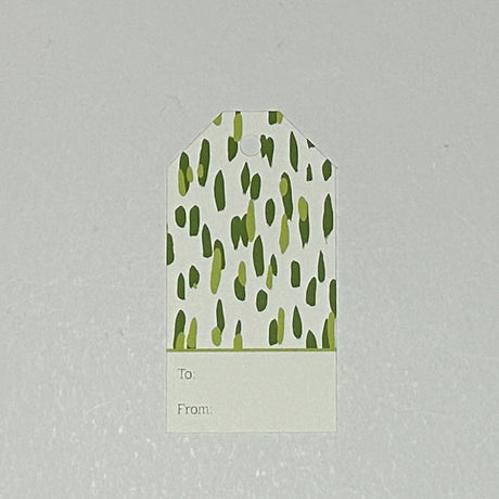 Club House Gift Tags, Pack of 10 - Green
