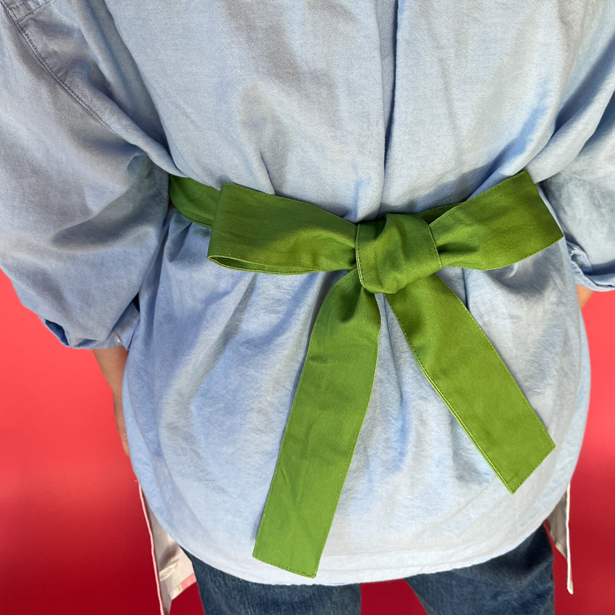 Christmas Apron Bow