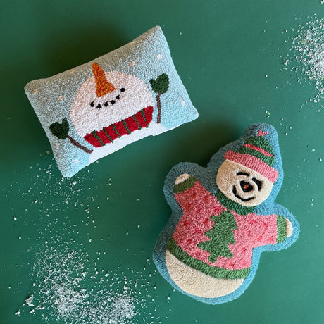 Dancing Snowmen Pillow