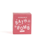 Magnolia Bath bomb box packaging on white background