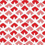 Old Jaipur Unpasted Wallpaper - Geranium Red