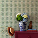 Old Jaipur Unpasted Wallpaper - Meadow Green