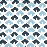 Old Jaipur Unpasted Wallpaper - Navy Blue