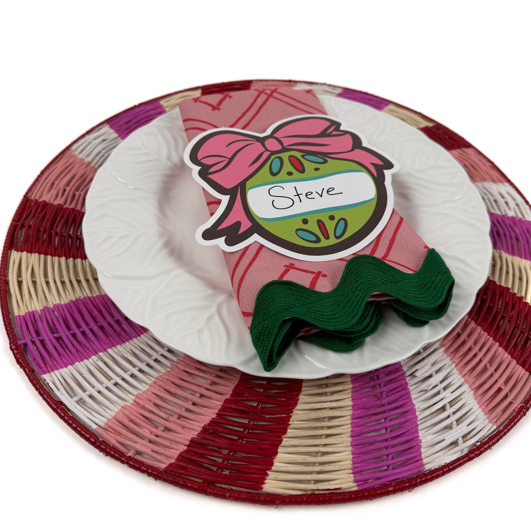 ornament place card use 2