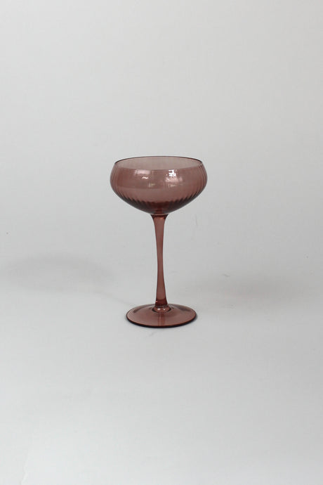 Colored Coupe Glasses