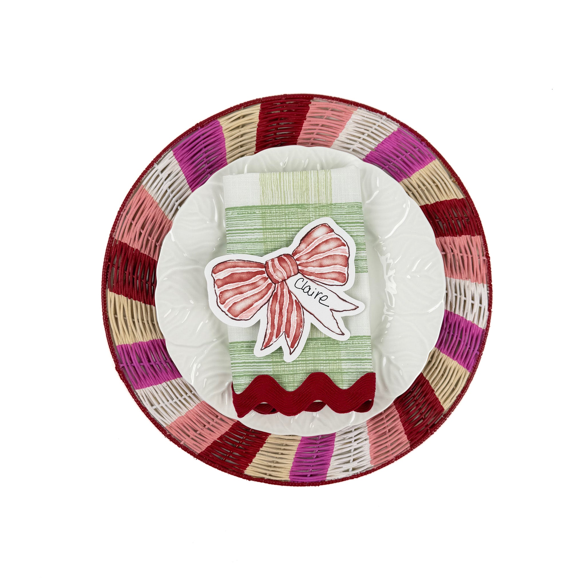 Red Bow Plac eCard Use