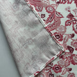 View of the backside of the East of the Sun red chinoiserie placemat