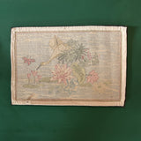 Meadow Club Hooked Wool Pink, Green and Blue Rug
