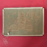 Foo Dog and Vases Chinoiserie Hooked Wool Rug