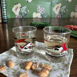 Vintage Horse and Rider Shot Glasses, Set of 8.