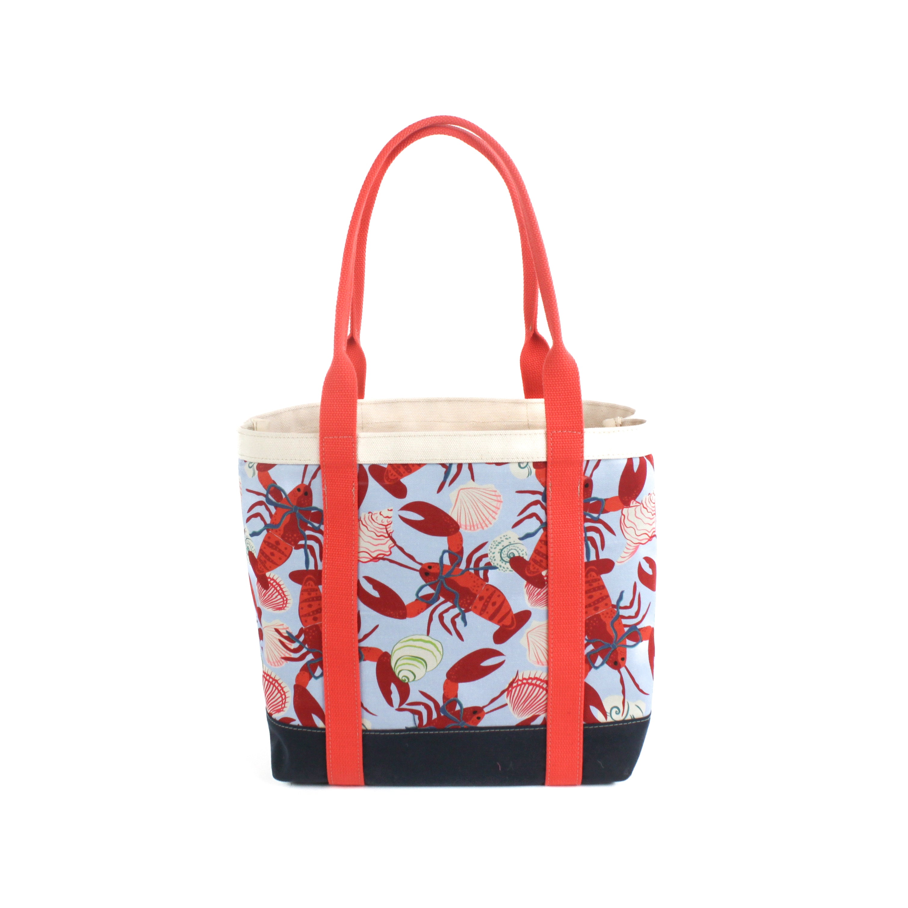 Rock Lobster Red Canvas Tote Bag, Large and Small