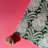 Round Hill Pineapple Tea Towels/Dish Towels/Guest Towels - Green