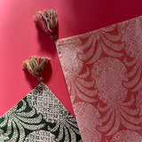 Round Hill Pineapple Tea Towels/Dish Towels/Guest Towels - Green