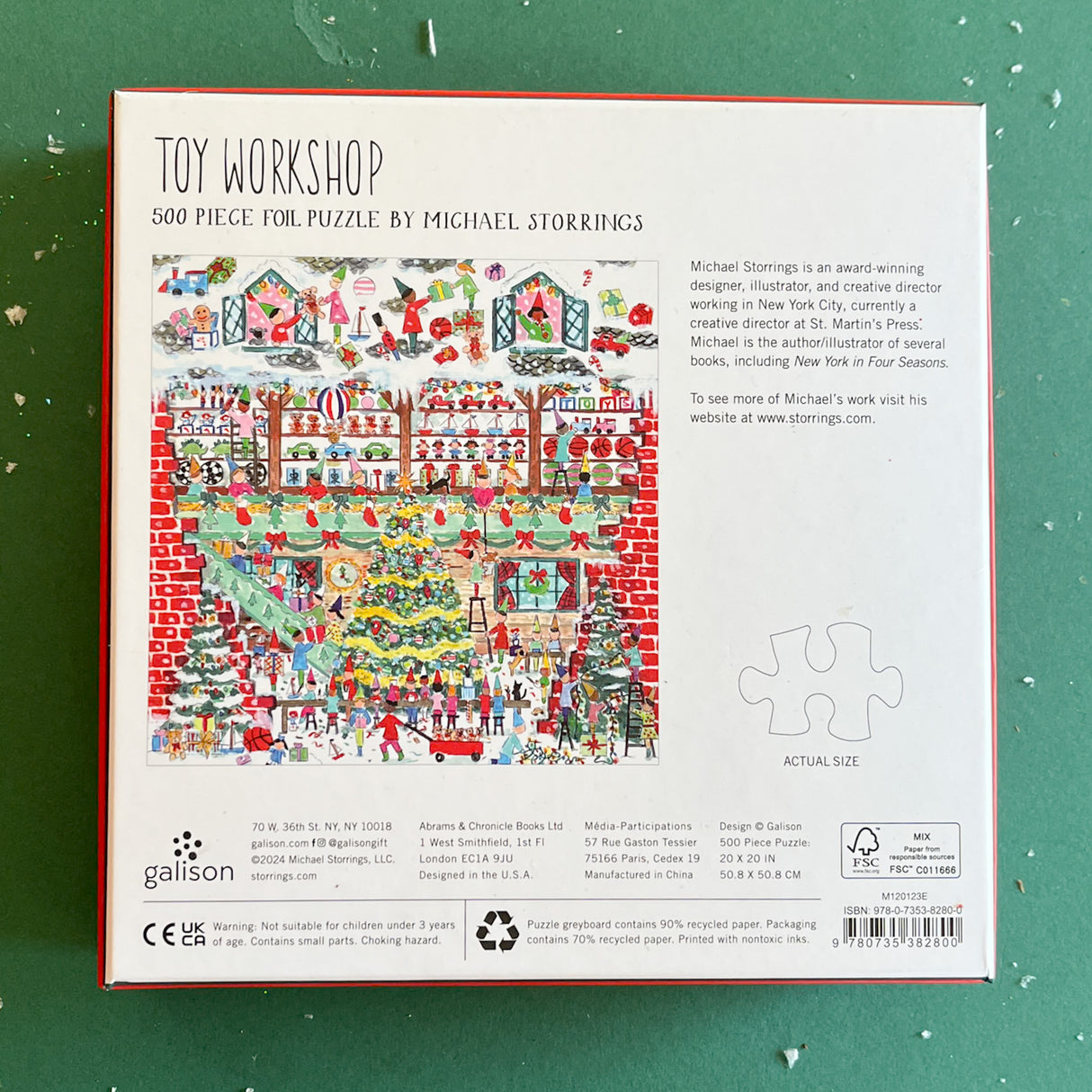 Santa's Toy Shop Jigsaw Puzzles