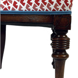 Vintage Low Slung Indian-Style Chairs, Pair