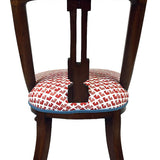 Vintage Low Slung Indian-Style Chairs, Pair