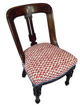 Low Slung Indian-Style Chairs, Pair