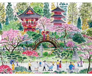 Japanese Tea Garden/San Francisco 300-Piece Jigsaw Puzzle