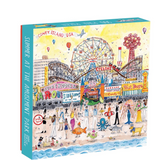 Summer at the Amusement Park/Coney Island 500-Piece Jigsaw Puzzle