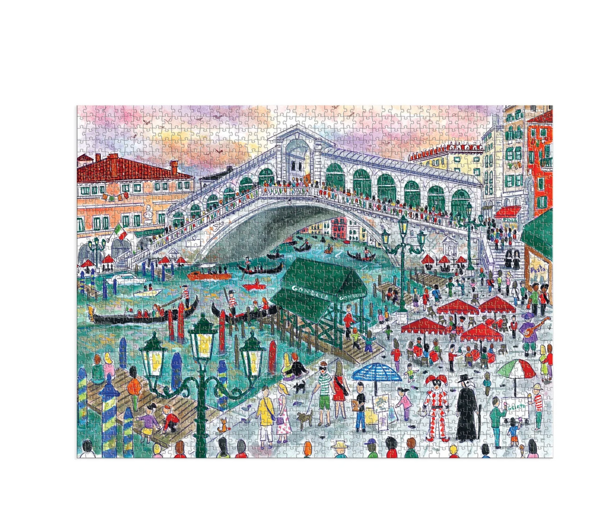 Venice Rialto Bridge Jigsaw Puzzle