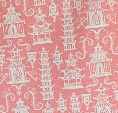 Three Pagodas/Oh, Pagoda Christmas Tea Towel/Dish Towel/Guest Towel