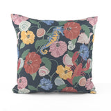 Shell Garden Grotto Performance/ Outdoor Pillow, 22" Square