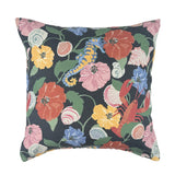 Shell Garden Grotto Performance/ Outdoor Pillow, 22" Square