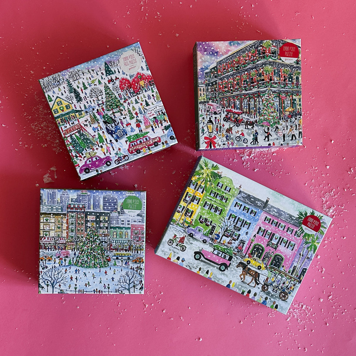 A Snowy American Christmas Jigsaw Puzzles - Christmas in the City