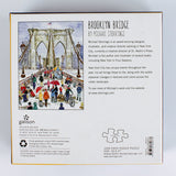 Snowy Scenes of Brooklyn Bridge Jigsaw Puzzles