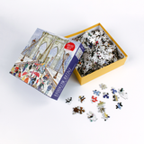 Snowy Scenes of Brooklyn Bridge Jigsaw Puzzles