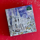 Snowy Scenes of St. Patrick's Cathedral Jigsaw Puzzles