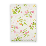 Spring Flowers Cotton Tea Towel