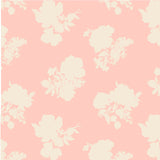 Swans Island Silhouette Unpasted Wallpaper - Shell Pink