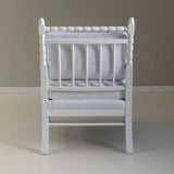 Think of England Armchair w/Gin Lane Celery Green Gingham Upholstery