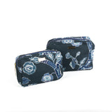 Temple Garden Blue Toiletry Bag