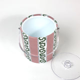 Harbor Trail Bahama Pink 3 qt. ice bucket with lid off and empty