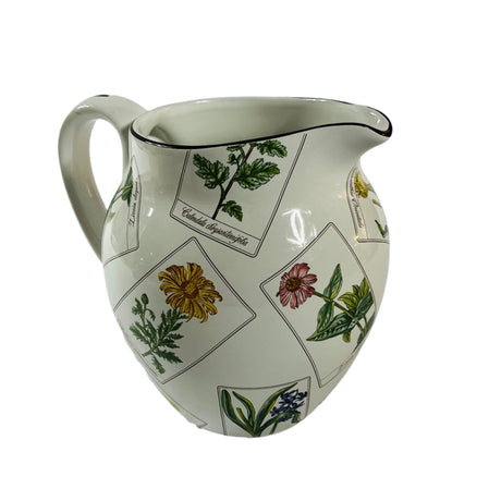 A vintage Tiffany & Co pitcher with floral motifs