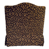 Vintage Leopard Print Slipper Chairs, Pair