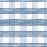 Gin Lane Unpasted Wallpaper - Swedish Blue