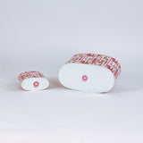 Jolly Santas Christmas Caddy, 2 Sizes