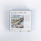 Celebrate Manhattan's Central Park Bow Bridge Christmas Jigsaw Puzzles