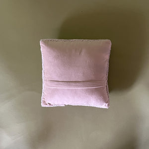 square bunny pillow - back